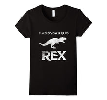 Daddysaurus Rex Daddy Dad Dinosaur Funny Gift T Shirt Tee