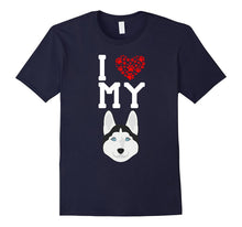 I Love My Dog Husky Animal Lover Best Friend T-Shirt
