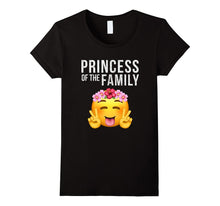 Birthday Gift T-Shirt | Princess of the Family Emoji Shirt