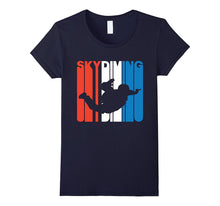 Retro RWnB Skydiving Silhouette T-Shirt