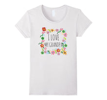 I Love My Grandpa, Celebrate Grandfather  T-Shirt