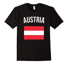 Austria T-Shirt Austrian Flag Tee Vacation Travel Souvenir