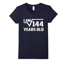 Square Root of 144 Shirt Best Gifts for 12 Year Old Boy,Girl