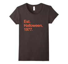 Est Halloween 1977 Shirt Cool 40th Birthday Gifts TShirt