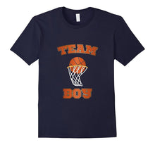 Pink or Blue We Love You Shirt Men Daddy Team Boy Basketball