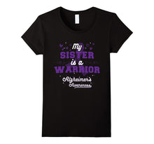 My Sister Is a Warrior - Alzheimer's Awareness T-Shirt