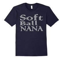 Softball Nana Grandma Grandparents Gift Idea Shirt