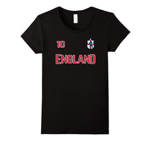 England Soccer Tshirt With Number 10 - Sports Apparel