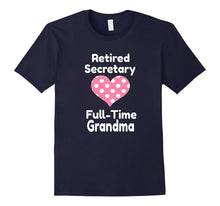 Retired Secretary Full-Time Grandma Great Gift for Grandma