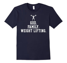 God Family Weight Lifting Funny Shirt Gift