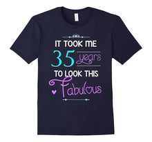 35th Birthday Gift Shirt Fabulous 35 Year Old Tshirt