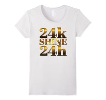 24k Shine 24h T Shirt - Gold Tshirt