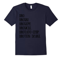 Bro. Broski. Brotein Shake. Funny Gym Bro T-Shirt