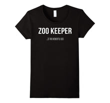 Funny Zoo Keeper Parent 2 Kids T-Shirt