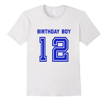 12th Birthday Shirt Gift Age 12 Year Old Boy Tshirt Boys Tee