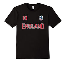 England Soccer Tshirt With Number 10 - Sports Apparel