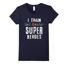 I Train 2nd Grader Superheroes T-Shirt Teacher Gift Shirt