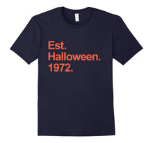 Est Halloween 1972 Shirt Cool 45th Birthday Gifts TShirt