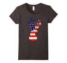 4th of July Deer Flag Tshirt