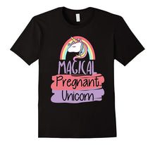 Magical Pregnant Unicorn - Cute Funny Pregnancy T-Shirt