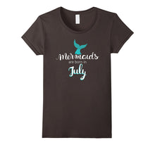 Born in July Mermaids Birthday Gift T-Shirt