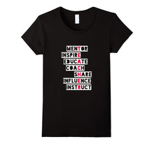 Mentor Inspire Educate Coach Share Cute Teacher Gift T-Shirt