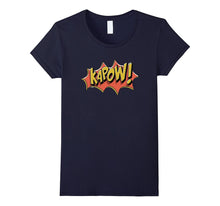 KAPOW! Superhero Vintage Retro Comic Sound Effect T-Shirt