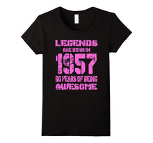 60 Years Old 60th Birthday B-Day Gift Legends 1957 T Shirt