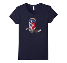 Country T Shirt Gift - American Texas Flag Country Shirt