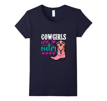 Cowgirls Are Cuter Western Girl Country Themed T-Shirt