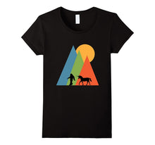Bigfoot Unicorn Mountain and Sun T Shirt Hidden Creatures