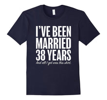 38 Years Married Anniversary Funny Wedding Gift T-Shirt