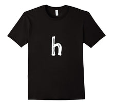 Monogram Letter H Lowercase H T-Shirt Learn Alphabet