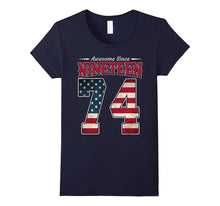 43th Birthday Awesome Since 1974 Tee Shirt