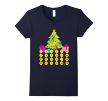 Cute Christmas Advent Calendar Emoji Ornament Gift T Shirt