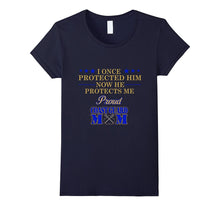 Coast Guard Protects Me - Proud Coast Guard Mom Shirt