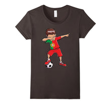 Soccer Boy Dabbing T Shirt Portugal Portuguese Football Boys