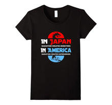 Japan Monsters and America Superheroes T-Shirt