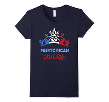 Puerto Rican Princess Tiara National Flag T-Shirt