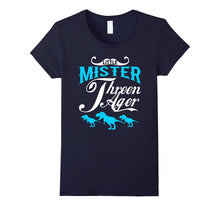 3 Year Old Boy Little Mister Threenager T-Rex 3rd T-Shirt