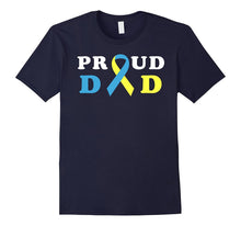 Men's Proud Dad DOWN SYNDROME AWARENESS Shirt