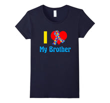 I Love My Brother Autism Ribbon T-Shirt