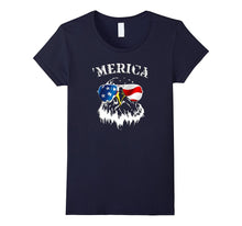 Merica Eagle 4th of July USA Flag Sunglasses T-Shirt