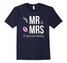 10th WEDDING ANNIVERSARY Shirt - Mr. & Mrs. 10 Years