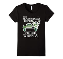 "Real Motorcycles Have Three Wheels" Sidecar T-Shirt