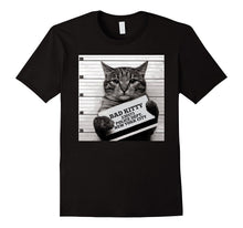 Mugshot T Shirt- Mr Furrypants Kitty Cat Nip Made Me Do It