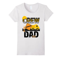 Crew Dad T-Shirt - Construction Birthday Party - Dump Truck