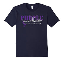 Pancreatic Cancer Purple Ribbon Strong Warrior Awareness