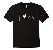 Heart Beat Chicken Shirt