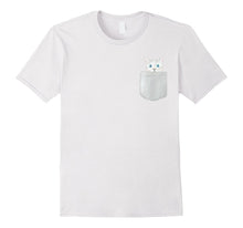 Baby Kitten Pocket T Shirt for Men Women and Children